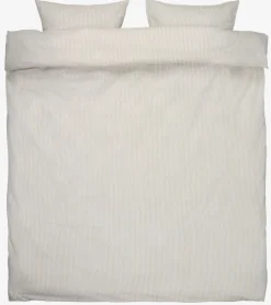 STINNEPlusParure de lit Seersucker STINNE 240x220 blanc/latte-JYSK
