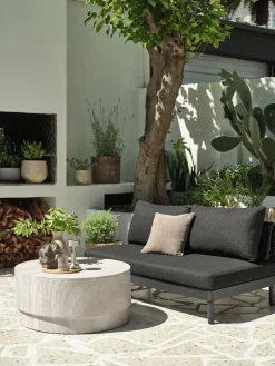 STORLIENTable lounge STORLIEN Ø90xH41 travertin-JYSK Clearance