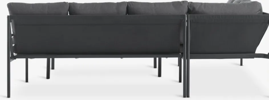 STROEMSTADEnsemble lounge STROEMSTAD 6 personnes noir-JYSK Best