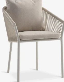 SURNADAL + GILJASURNADAL Ø150 table + 4 GILJA chaises beige-JUTLANDIA Discount