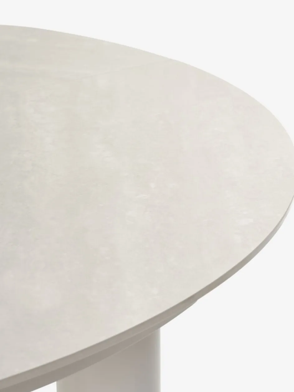 SURNADAL + GILJASURNADAL Ø150 table + 4 GILJA chaises beige-JUTLANDIA Discount