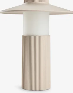 SVANELampe de table rechargeable SVANE Ø21xH25cm sable-JYSK Best