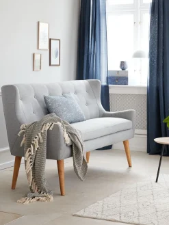 SVELVIKCanapé SVELVIK 2 places tissu gris clair/naturel-JYSK Sale