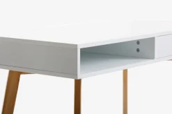 TAMHOLTBureau TAMHOLT 50x100 blanc/naturel-JYSK