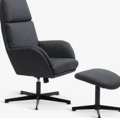 TANKEDALFauteuil inclinable a/repose-pieds TANKEDAL tissu-JYSK Hot