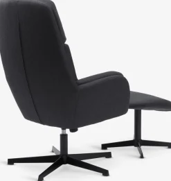 TANKEDALFauteuil inclinable a/repose-pieds TANKEDAL tissu-JYSK Hot