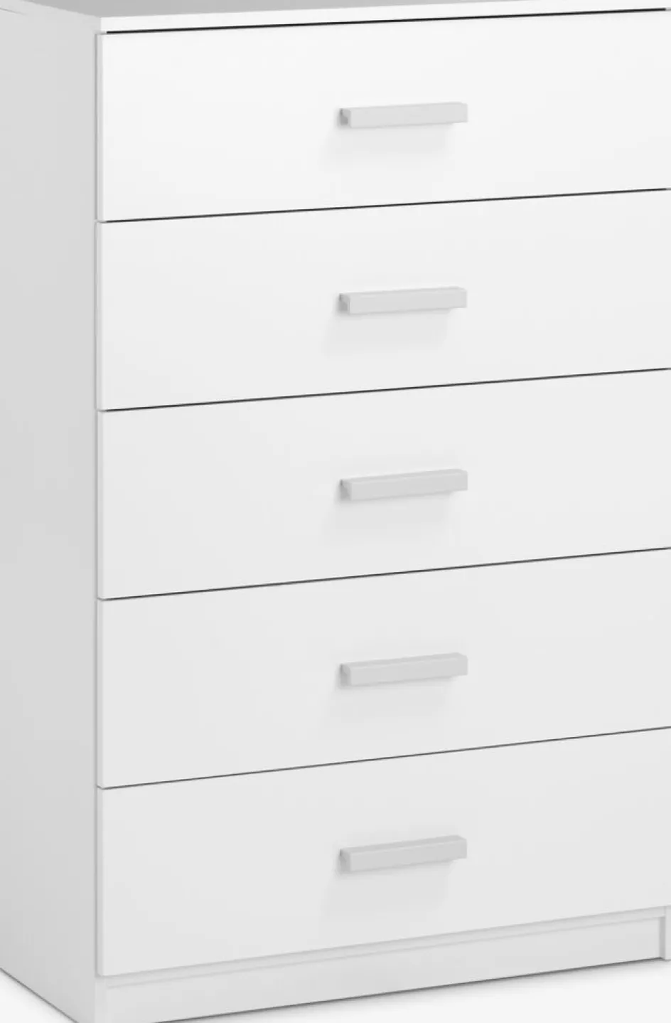 TAPDRUPCommode 5 tiroirs larges TAPDRUP blanc-JYSK Discount