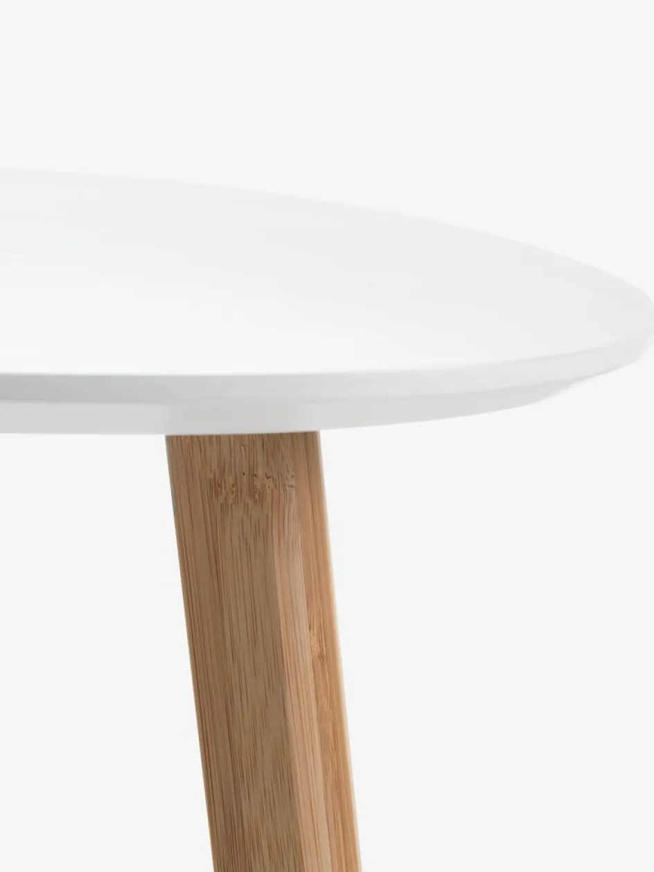 TAPSBout de canapé TAPS 55x55 blanc/bambou-JYSK Clearance