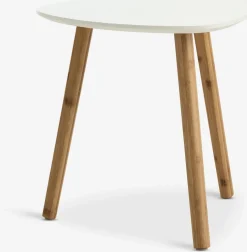 TAPSBout de canapé TAPS 40x40 blanc/bambou-JYSK Hot