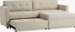 TEGLHUSECanapé convertible méridienne TEGLHUSE tissu beige-JYSK Clearance