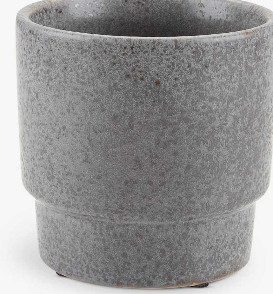 THORFINNCache-pot THORFINN Ø13xH13cm gris-JYSK Outlet