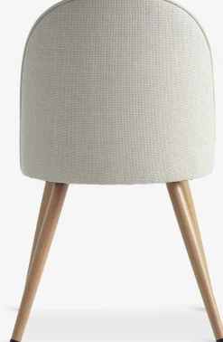 THORUPChaise THORUP tissu beige/coloris chêne naturel-JYSK