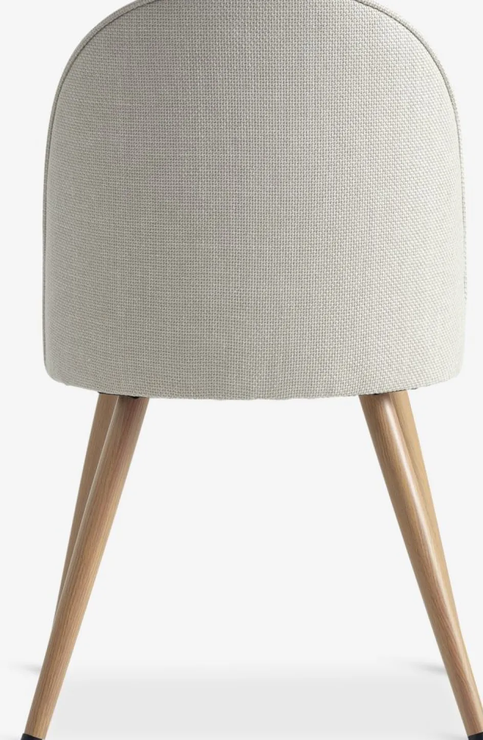 THORUPChaise THORUP tissu beige/coloris chêne naturel-JYSK