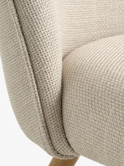 THORUPFauteuil THORUP tissu beige/coloris chêne-JYSK Clearance