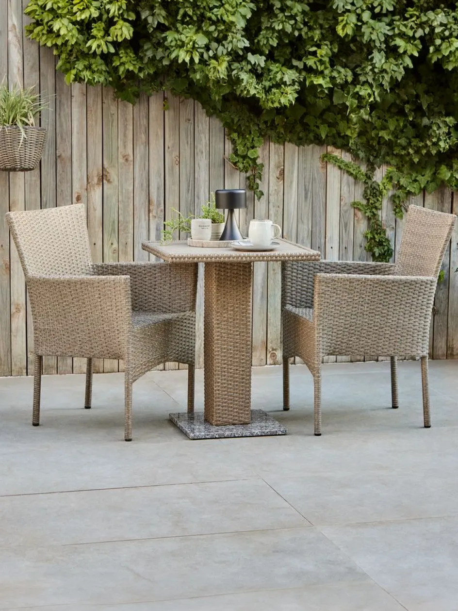 THY + AIDTTHY L60 table + 2 AIDT chaises naturel-JYSK New