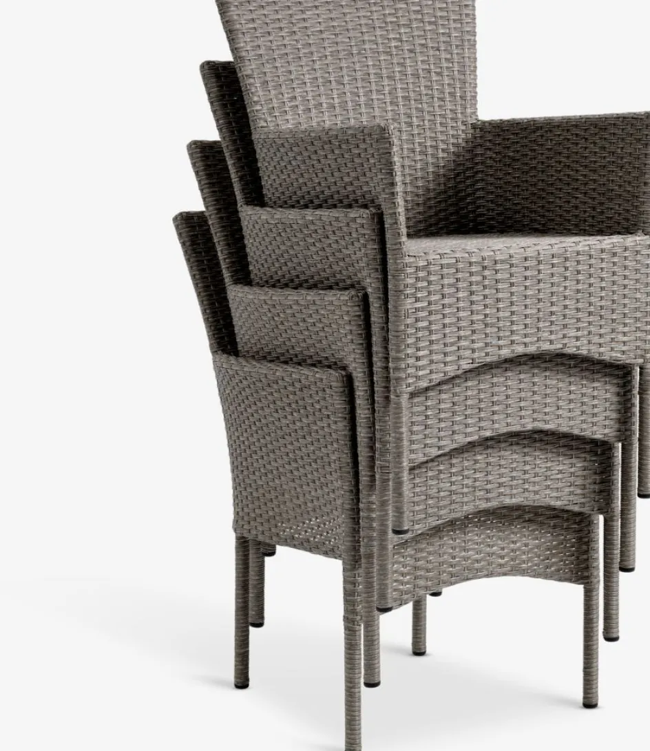 THY + AIDTTHY L60 table + 2 AIDT chaises naturel-JYSK New