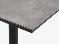 TIPMOSE + MELLBYTIPMOSE L70 table gris + 2 MELLBY chaises noir-JYSK Clearance