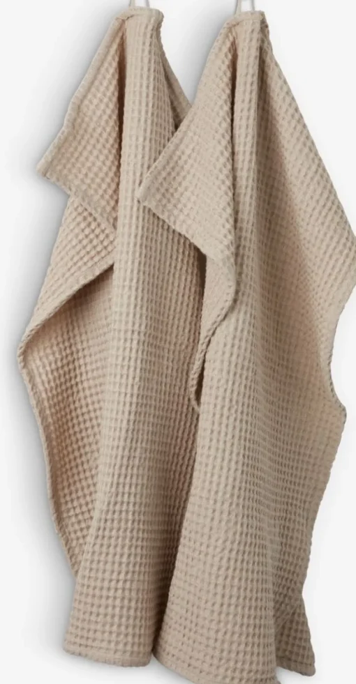 TISTELTorchon TISTEL 50x70 beige 2pcs/pqt-JYSK Discount