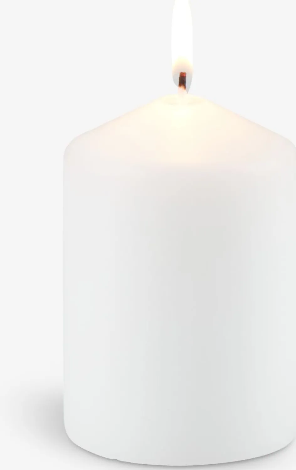 TORALFBougie pilier TORALF Ø7xH10cm blanc-JYSK Hot
