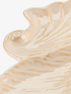 TORTUNAPlateau TORTUNA 10x25cm forme coquillage beige-JYSK Discount