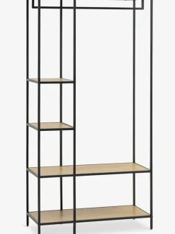 TRAPPEDALMeuble d'entrée TRAPPEDAL coloris chêne chaud/noir-JYSK New