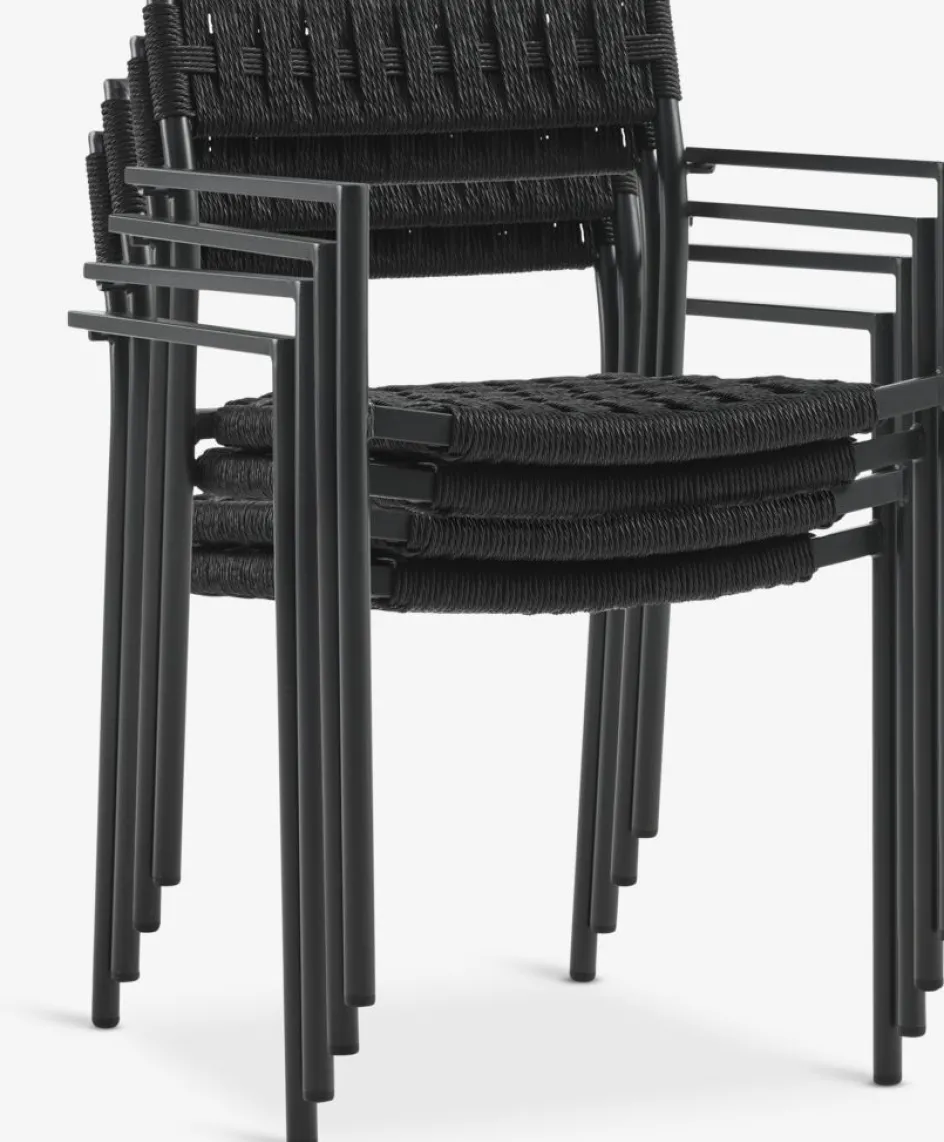 TRILLEVALLENChaise empilable TRILLEVALLEN noir-JYSK Discount