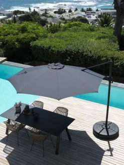 TRONDHEIMParasol déporté TRONDHEIM Ø300 gris-JYSK