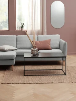 TROSTERUDTable basse TROSTERUD 50x100 coloris marbre/noir-JYSK Discount