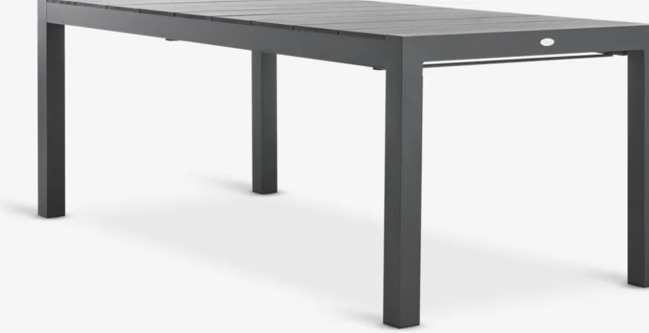 TYDALTable de jardin TYDAL l95xl208/272 noir-JUTLANDIA Clearance