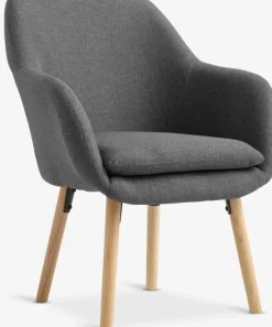 UDSBJERGFauteuil UDSBJERG tissu /chêne-JYSK New