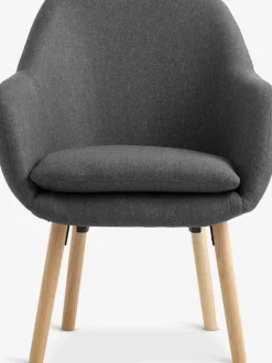 UDSBJERGFauteuil UDSBJERG tissu /chêne-JYSK New