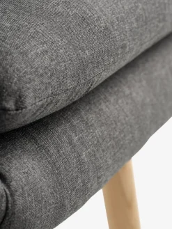 UDSBJERGFauteuil UDSBJERG tissu /chêne-JYSK New