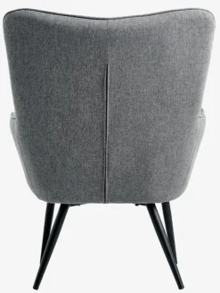 ULDUMFauteuil ULDUM tissu gris/noir-JYSK Discount