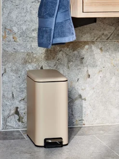 ULLATTIPoubelle à pédale ULLATTI 5L a/fermeture silencieuse beige-JYSK Hot