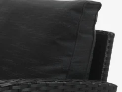 ULLEHUSEEnsemble lounge ULLEHUSE 9 personnes avec rangement noir-JYSK Discount