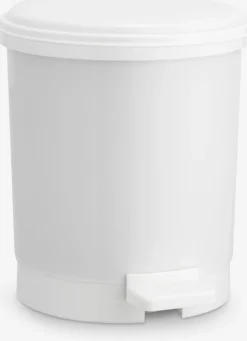 UTBYPoubelle à pédale UTBY 3L plastique blanc-JYSK New
