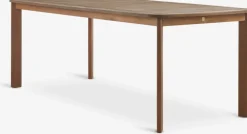 UVDAL + HAMRAUVDAL L223 table + 4 HAMRA chaises eucalyptus-JYSK Discount