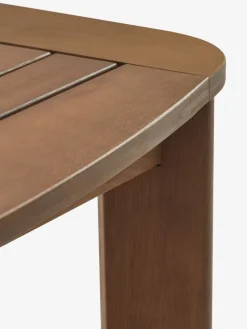 UVDAL + HEMSEDALUVDAL L223 table eucalyptus + 4 HEMSEDAL chaises noir-JYSK