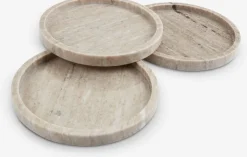 VALDEMARPlateau décoratif VALDEMAR Ø25cm marbre-JYSK