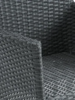 VAMDRUP + AIDTVAMDRUP Ø120 table + 4 AIDT chaises gris-JYSK Best