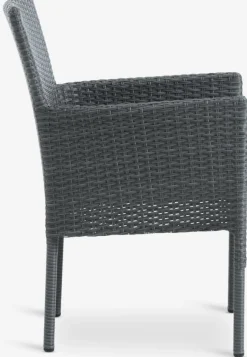 VAMDRUP + AIDTVAMDRUP Ø120 table + 4 AIDT chaises gris-JYSK Best