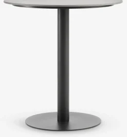 VAMDRUP + GILJAVAMDRUP Ø70 table + 2 GILJA chaises gris-JYSK Outlet