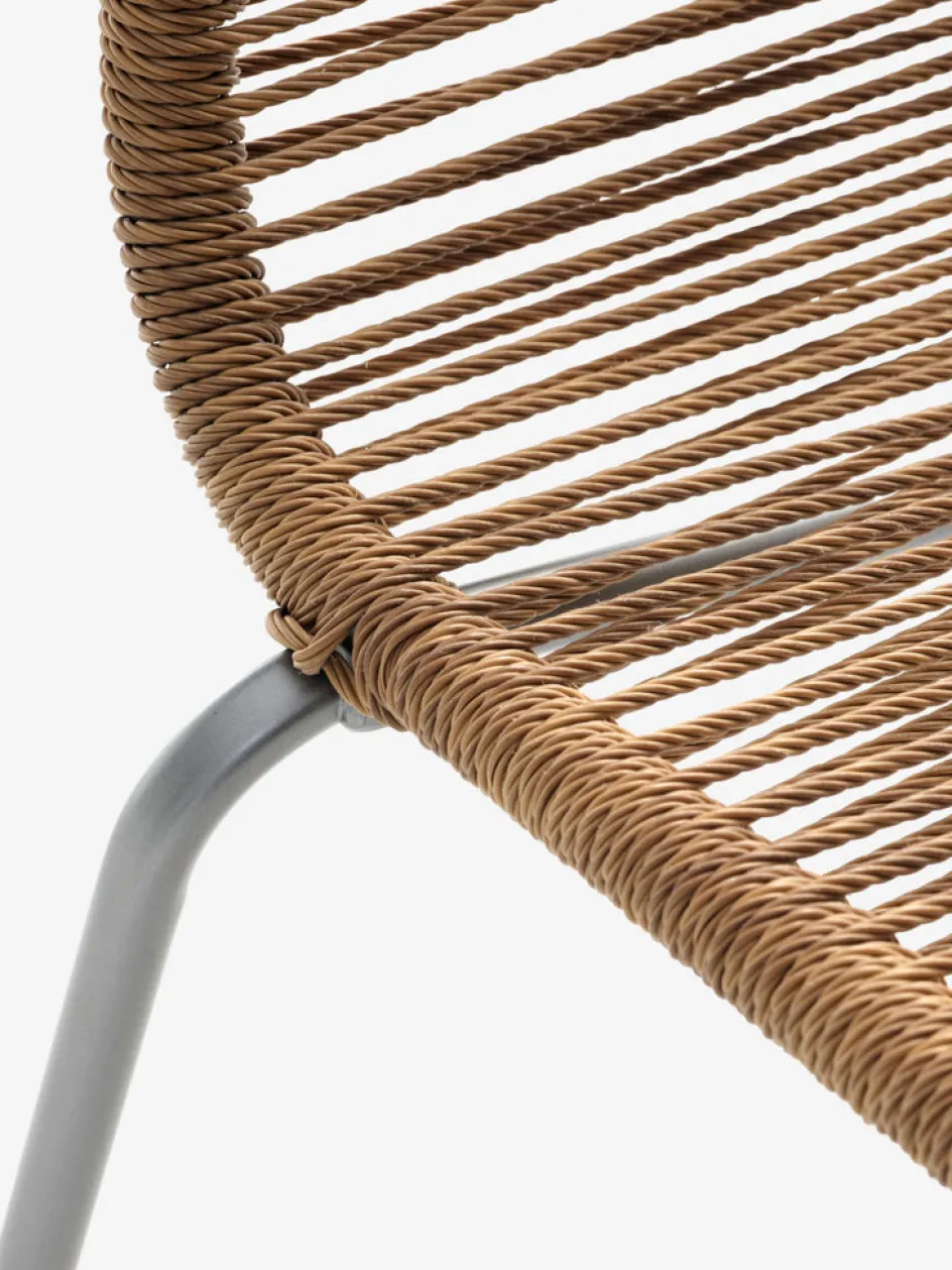 VAMDRUP + MIDDAGSBERGETVAMDRUP Ø70 table beige + 2 MIDDAGSBERGET chaises naturel-JYSK Best