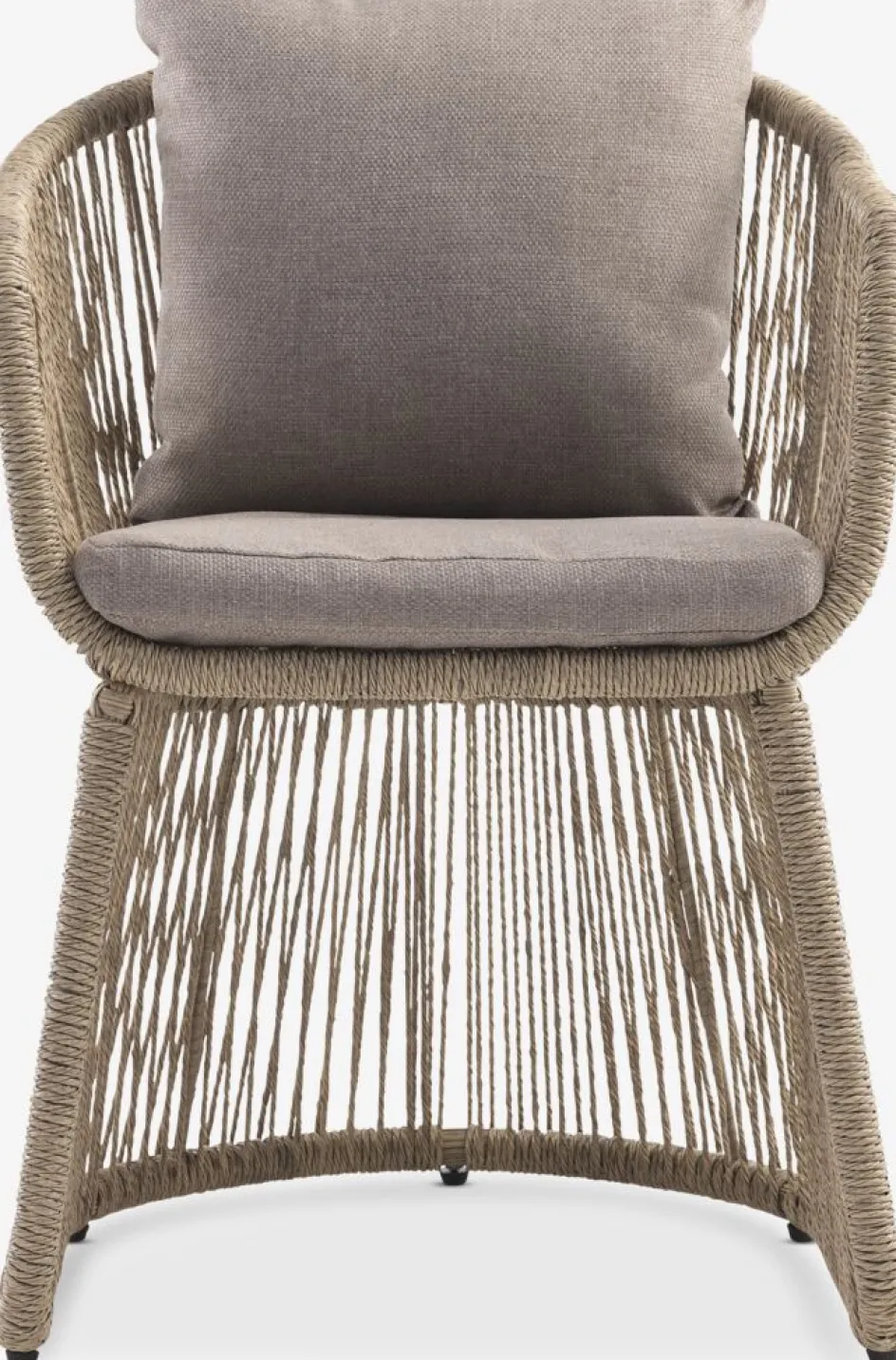 VAMDRUP + STORDALENVAMDRUP Ø120 table beige + 4 STORDALEN chaises naturel-JYSK Online