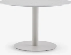 VAMDRUP + STORDALENVAMDRUP Ø120 table beige + 4 STORDALEN chaises naturel-JYSK Online