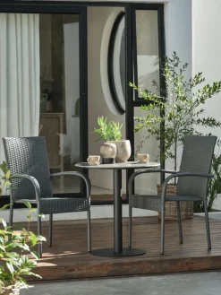 VAMDRUPTable bistrot VAMDRUP Ø70 foncé-JYSK Hot