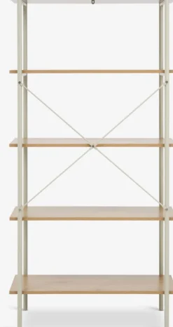 VANDBORGÉtagère VANDBORG 5 tablettes coloris chêne naturel/beige-JYSK Online