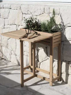 VANDREFALKTable pliante VANDREFALK 64x63 bois d'acacia-JYSK Sale