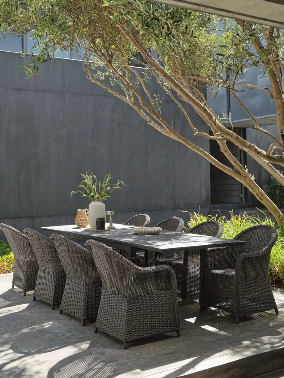 VATTRUP + GAMMELBYVATTRUP L172/276 table noir + 4 GAMMELBY chaises gris-JUTLANDIA Sale