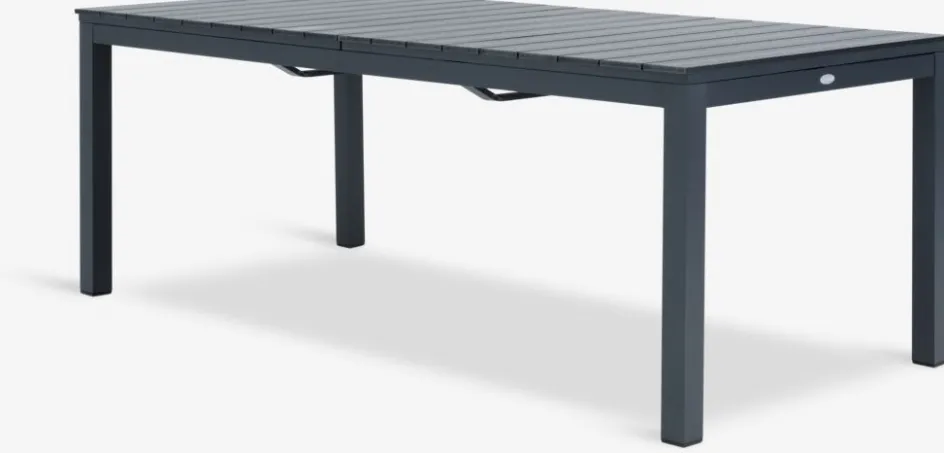 VATTRUPTable de jardin VATTRUP l95xL206/321 noir-JUTLANDIA Outlet